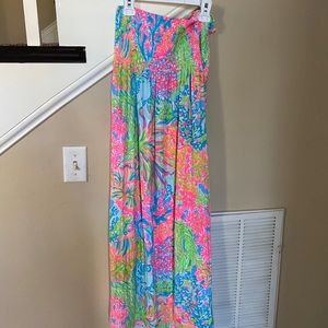 Lily Pulitzer bandeau dress or Maxi skirt